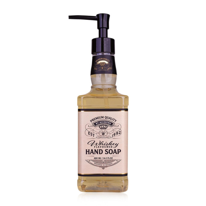 Distributeur de savon mains 480Mml WHISKY, senteur  Whisky