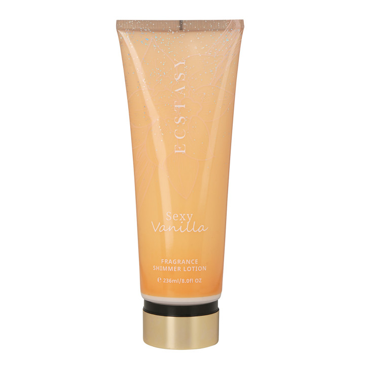 Crème parfumée pailletée pour le Corps ECSTASY Sexy Vanilla