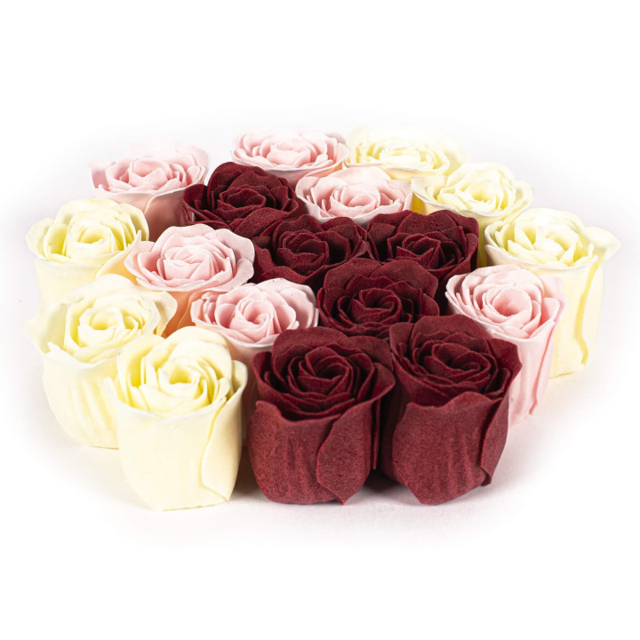 PROMO Coffret Roses de savons LUXURY WINTER