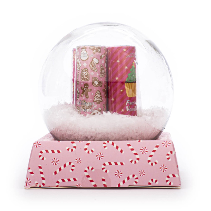 PROMO Coffret 4 baumes lèvres SUGAR FROSTED LAND,4 senteurs