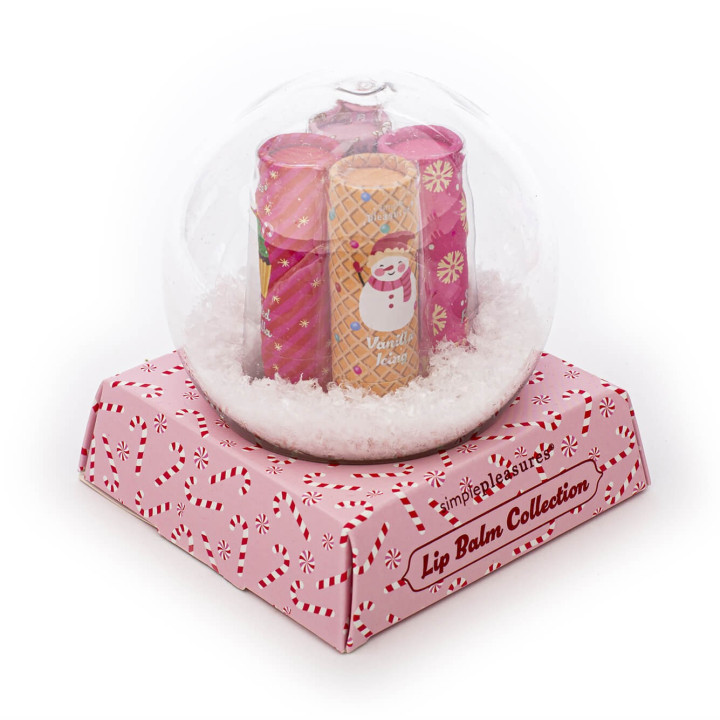 PROMO Coffret 4 baumes lèvres SUGAR FROSTED LAND,4 senteurs
