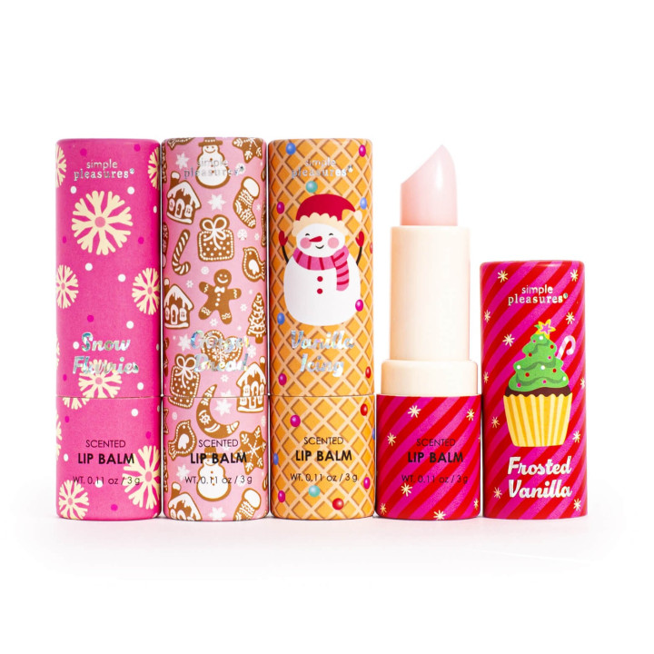 PROMO Coffret 4 baumes lèvres SUGAR FROSTED LAND,4 senteurs
