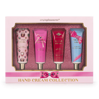 Coffret 4 crèmes mains BEJEWELED, 4 senteurs