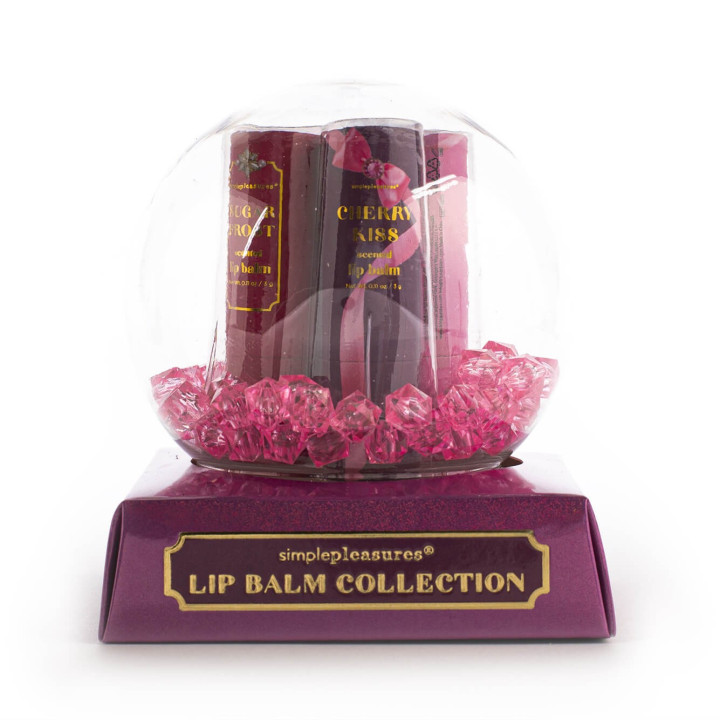 Coffret 4 baumes lèvres BEJEWELED, 4 senteurs