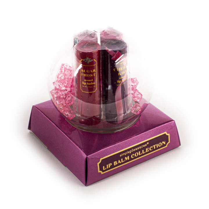 Coffret 4 baumes lèvres BEJEWELED, 4 senteurs