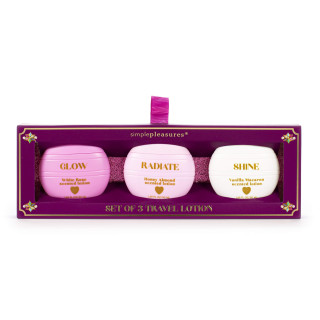 Coffret 3 lotions corps BEJEWELED, 3 senteurs