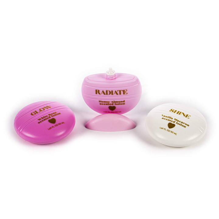 Coffret 3 lotions corps BEJEWELED, 3 senteurs