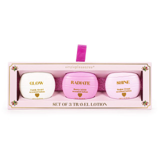 Coffret 3 lotions corps BEJEWELED, 3 senteurs