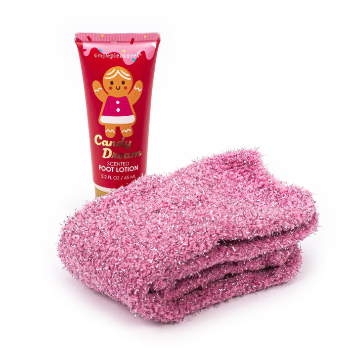 Coffret pour les pieds+ chaussettes SUGAR FROSTED LAND