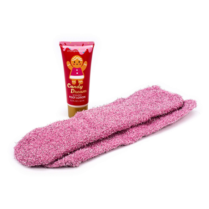 Coffret pour les pieds+ chaussettes SUGAR FROSTED LAND