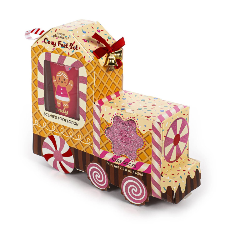 Coffret pour les pieds+ chaussettes SUGAR FROSTED LAND