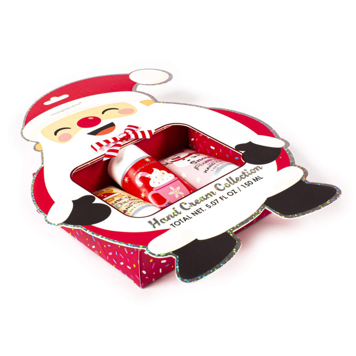 Coffret 3 crèmes mains SUGAR FROSTED LAND, 3 senteurs