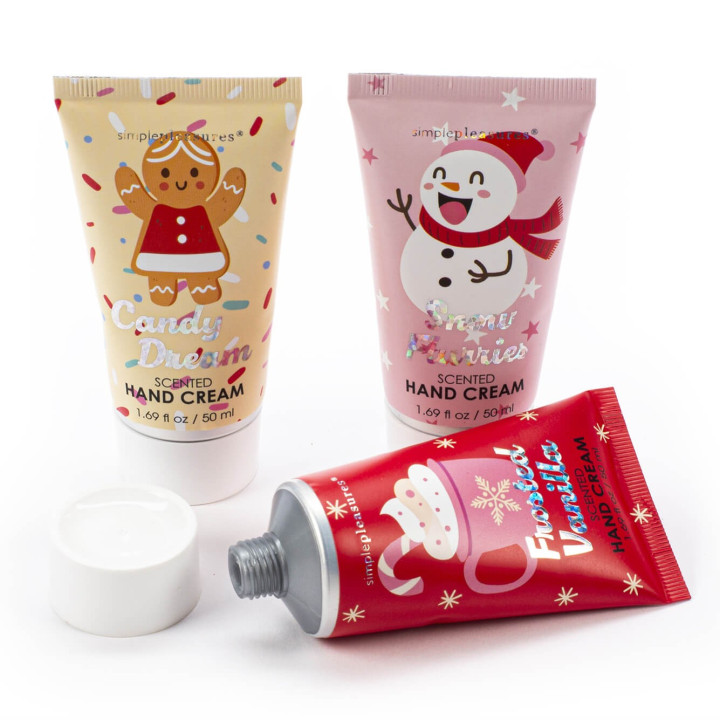 Coffret 3 crèmes mains SUGAR FROSTED LAND, 3 senteurs