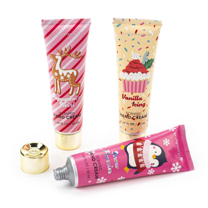 PROMO Coffret 3 crèmes mains SUGAR FROSTED LAND, 3 senteurs