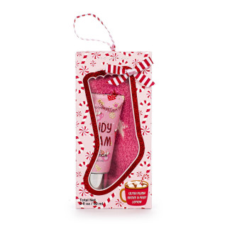 Coffret lotion pieds +chaussettes SUGAR FROSTED LAND
