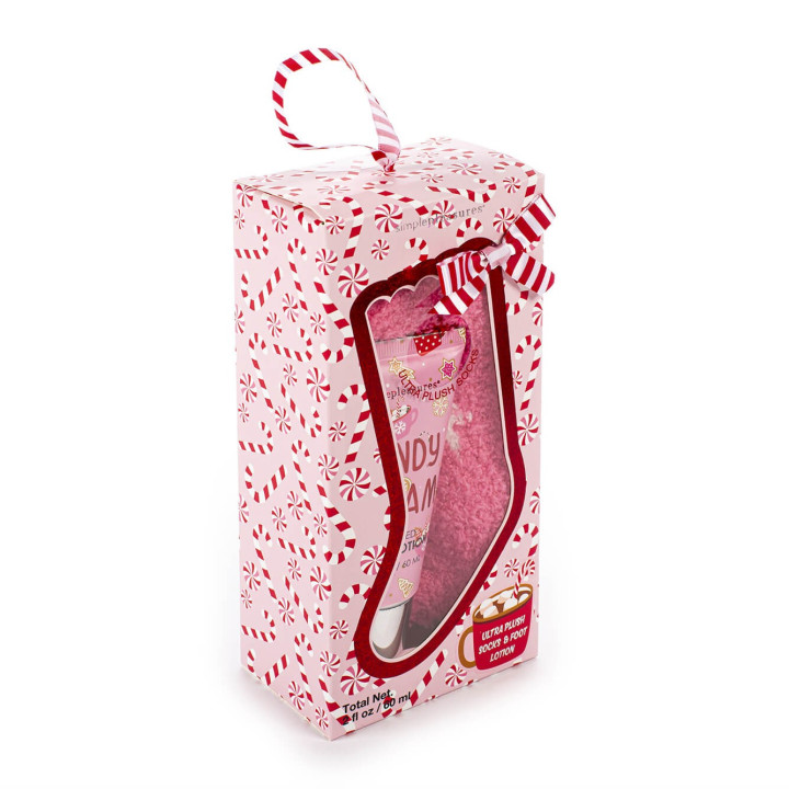 Coffret lotion pieds +chaussettes SUGAR FROSTED LAND