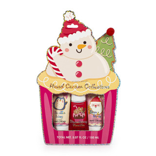 PROMO Coffret 3 crèmes mains SUGAR FROSTED LAND, 3 senteurs