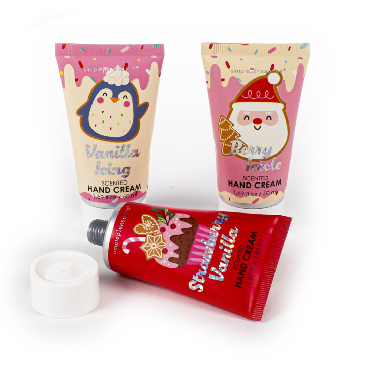 PROMO Coffret 3 crèmes mains SUGAR FROSTED LAND, 3 senteurs