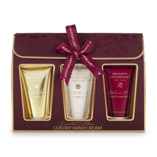 PROMO Coffret 3 crèmes mains  LUXURY WINTER, 3 senteurs