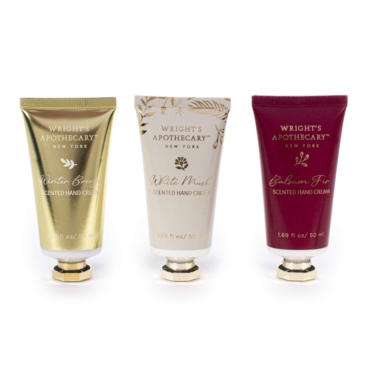 PROMO Coffret 3 crèmes mains  LUXURY WINTER, 3 senteurs