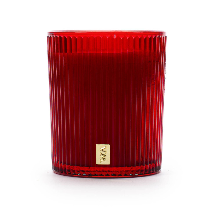 Bougie parfumée 150g LUXURY WINTER dans photophore en verre