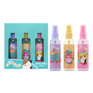 Coffret 3 brumes corps SQUISHMALLOWS