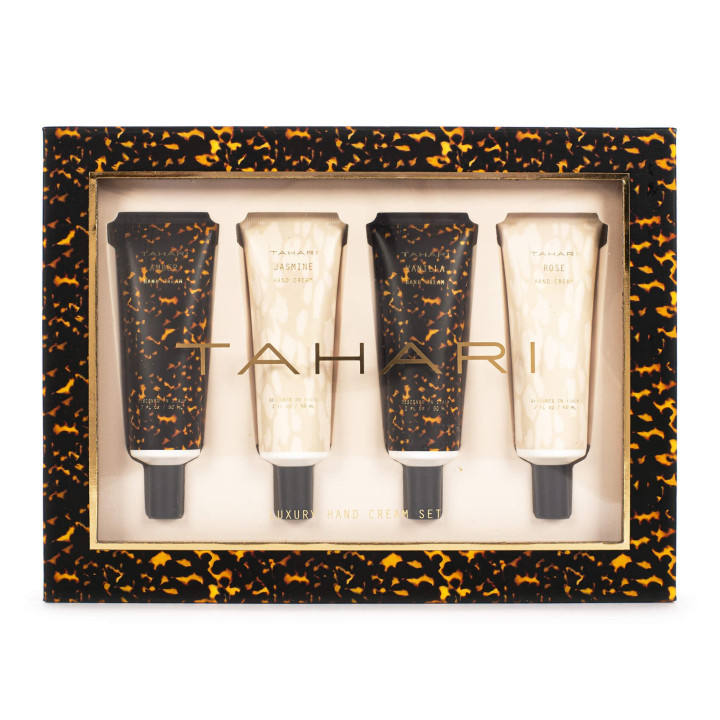 Coffret 4 crèmes mains TAHARI