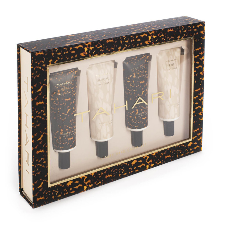 Coffret 4 crèmes mains TAHARI