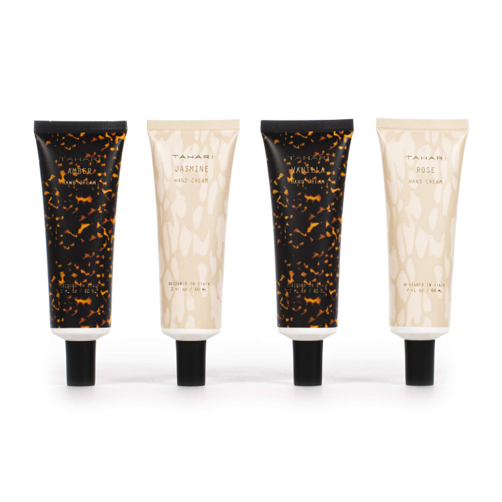 Coffret 4 crèmes mains TAHARI