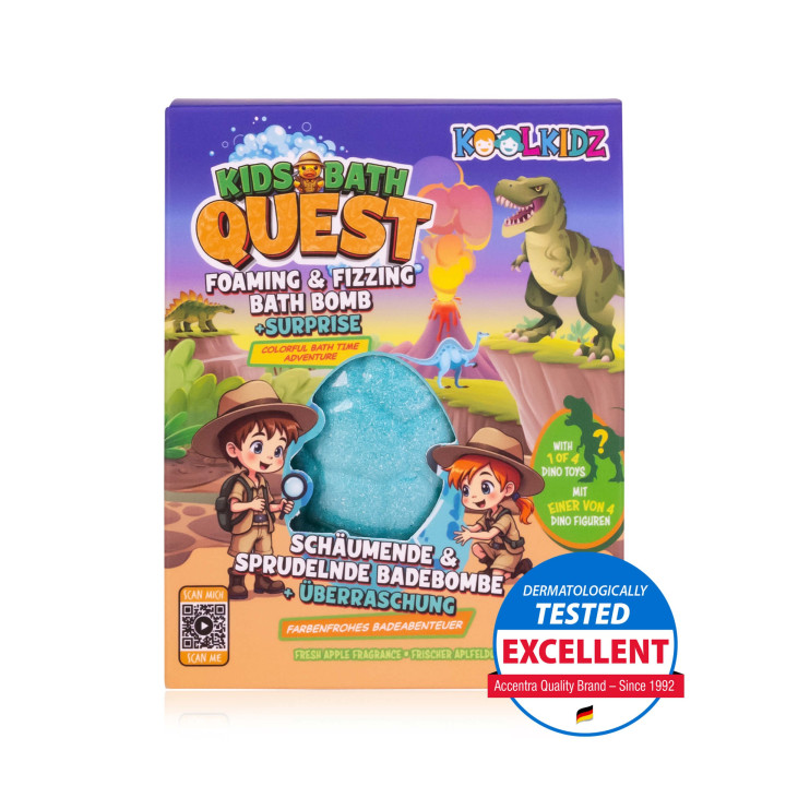 Coffret oeuf effervescent+figurine COOLKID