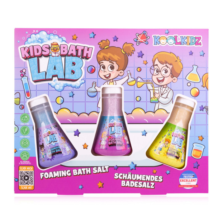 Coffret sels de bains moussant COOLKID