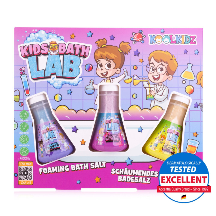 Coffret sels de bains moussant COOLKID