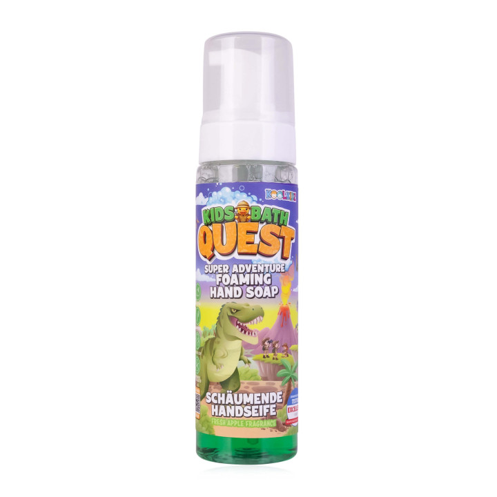 Distributeur savon mains mousse 200ml COOLKID, senteur pomme