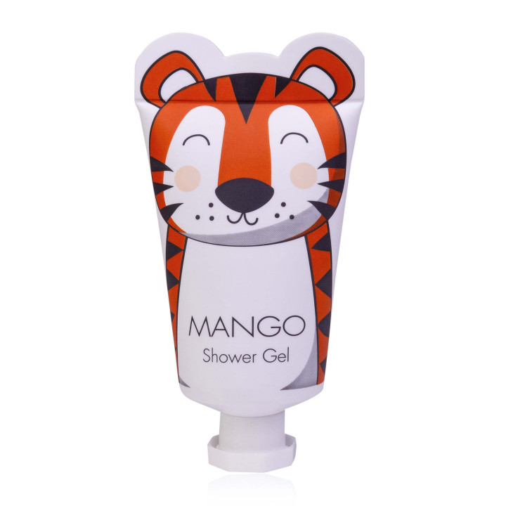 Gel douche 30ml ANIMALS, 4 modèles assortis
