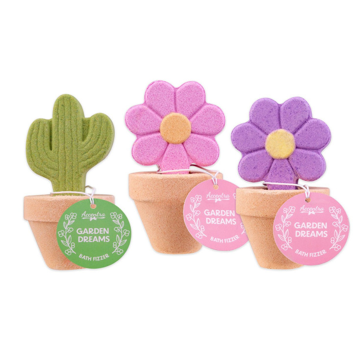 Galet effervescent 150g GARDEN DREAMS,3 modèles assortis