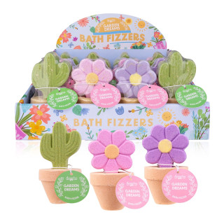 Galet effervescent 150g GARDEN DREAMS,3 modèles assortis