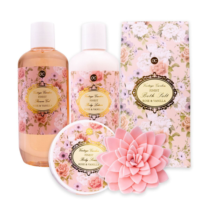 Coffret corps & bain ROSE COLLECTION