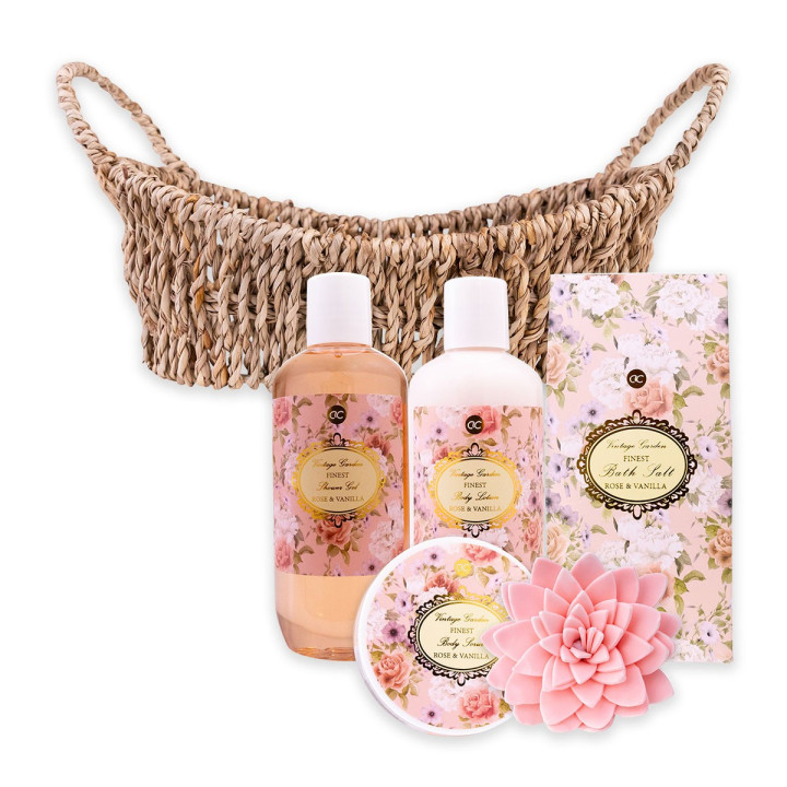 Coffret corps & bain ROSE COLLECTION