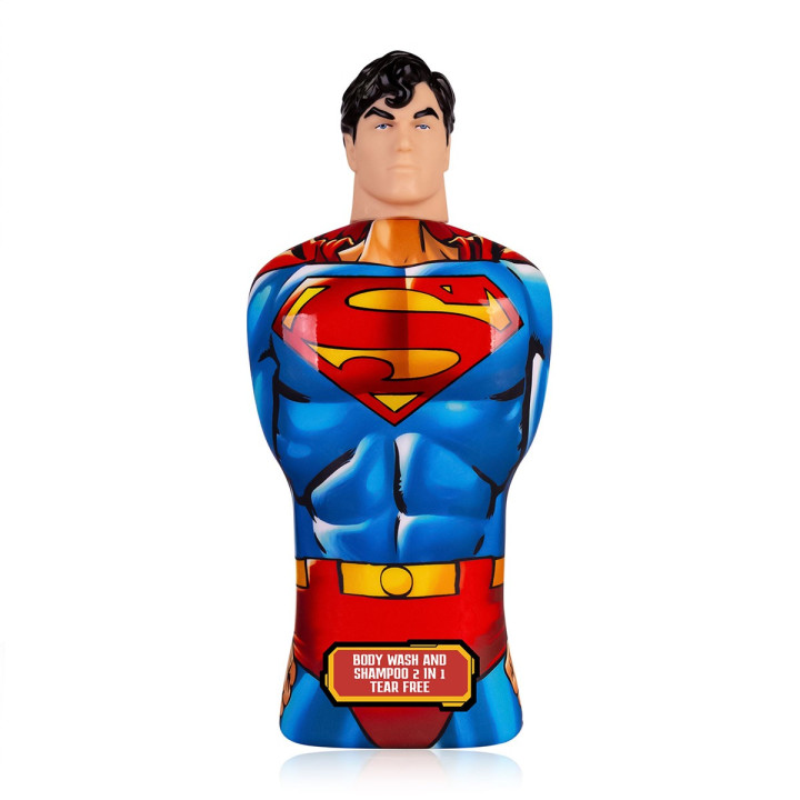 Gel douche 2en1 pour corps & cheveux 400ml SUPERMAN, senteur  Ocean