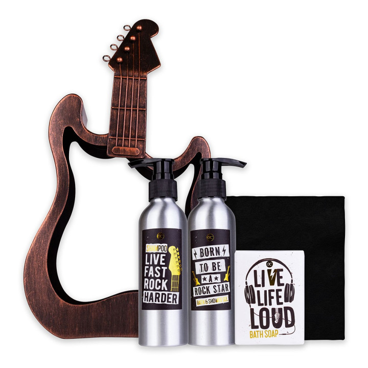 Coffret douche METAL GUITARE