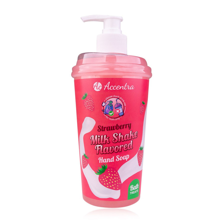 Distributeur savon mains 500ml MILK SHAKE,3 modèles assortis