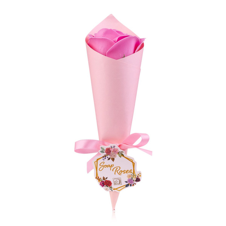 Rose de savon 8g, 2 couleurs assorties, senteur rose