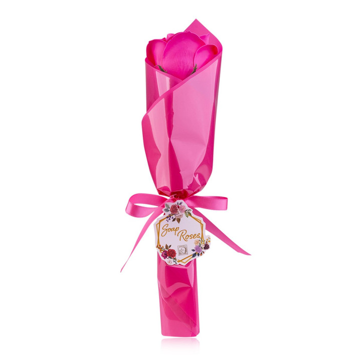 Rose de savon 8g, 3 couleurs assorties, senteur rose