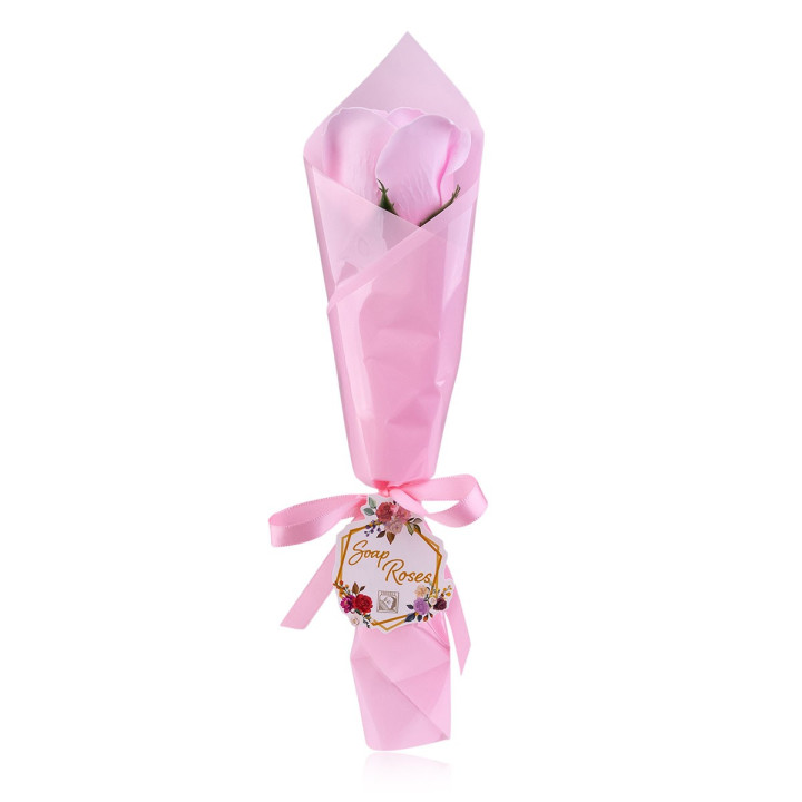 Rose de savon 8g, 3 couleurs assorties, senteur rose