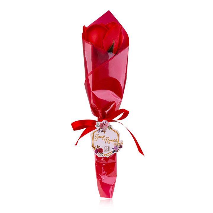 Rose de savon 8g, 3 couleurs assorties, senteur rose