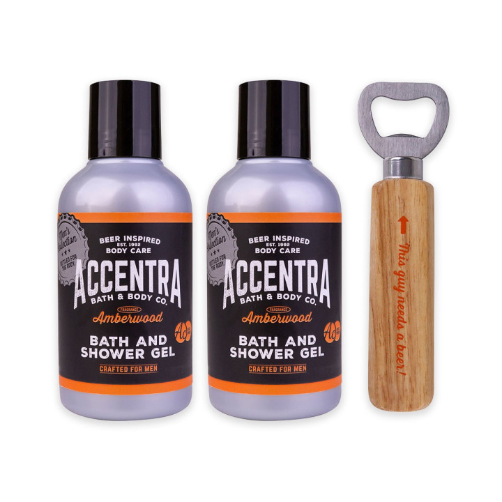 Coffret pour la douche+ ouvre bouteille MEN'S COLLECTION