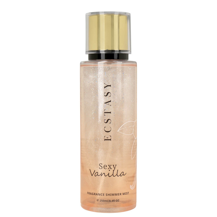 Brume parfumée  Pailletée pour le Corps ECSTASY ,Vanille
