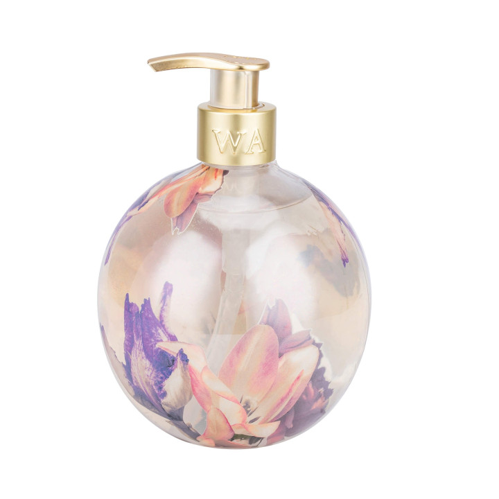 Distributeur savon mains 500ml PETAL PERFECT, senteur Vanille/Orchidée