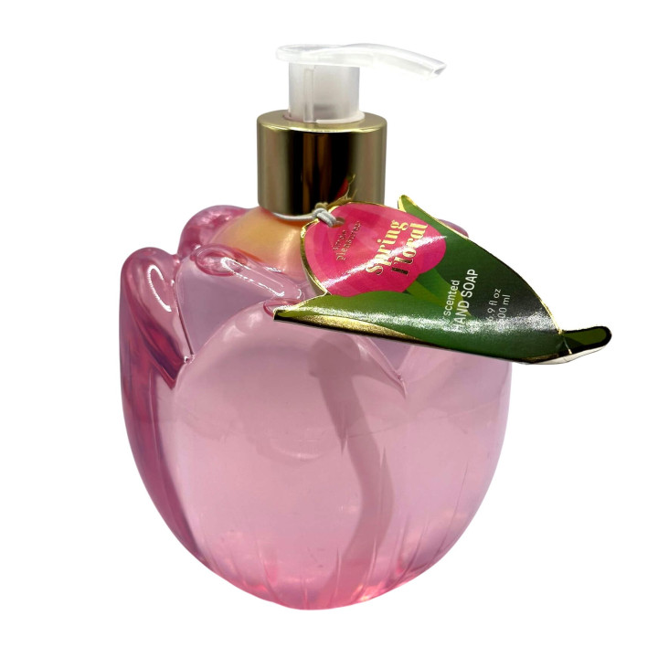 Distributeur savon mains 500ml PETAL PERFECT, senteur Spring Floral