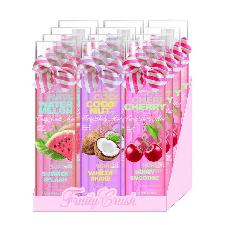 Brumes pour le corps FRUIT CRUSH, 3 senteurs